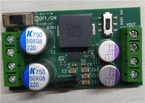 I2C controllable buck-boost converter (2Layer version)