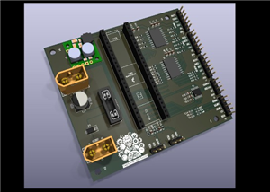 Childrens Custom 4WD Ride On PCB With Power Steering
