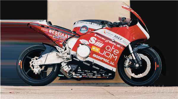 Competition Electric Motorcycle Design