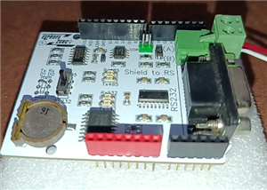 Shield Modbus RTU para Arduino R3 y R4 RS232 RS485